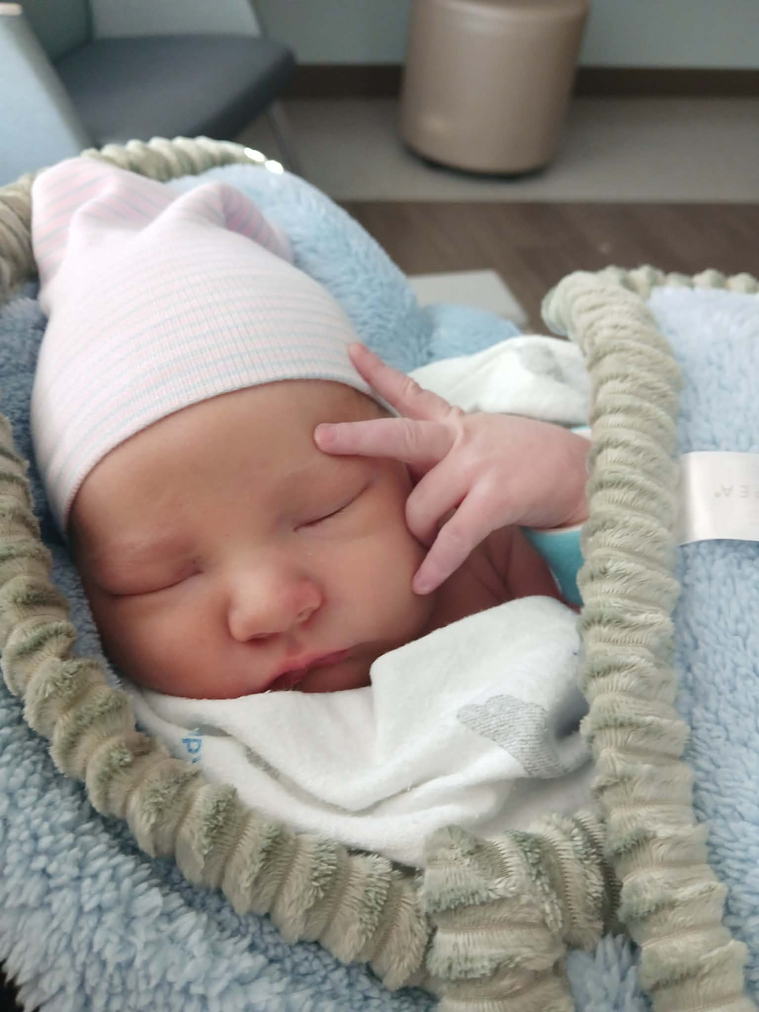 Noah's First Peace Sign