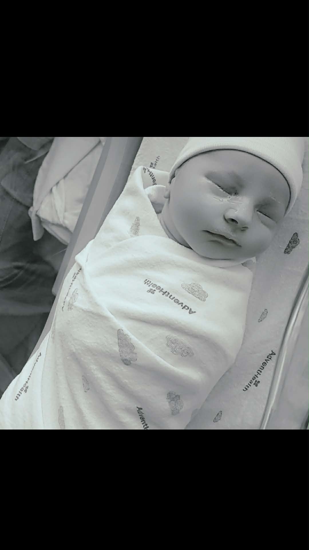 Noah looks a little pale!