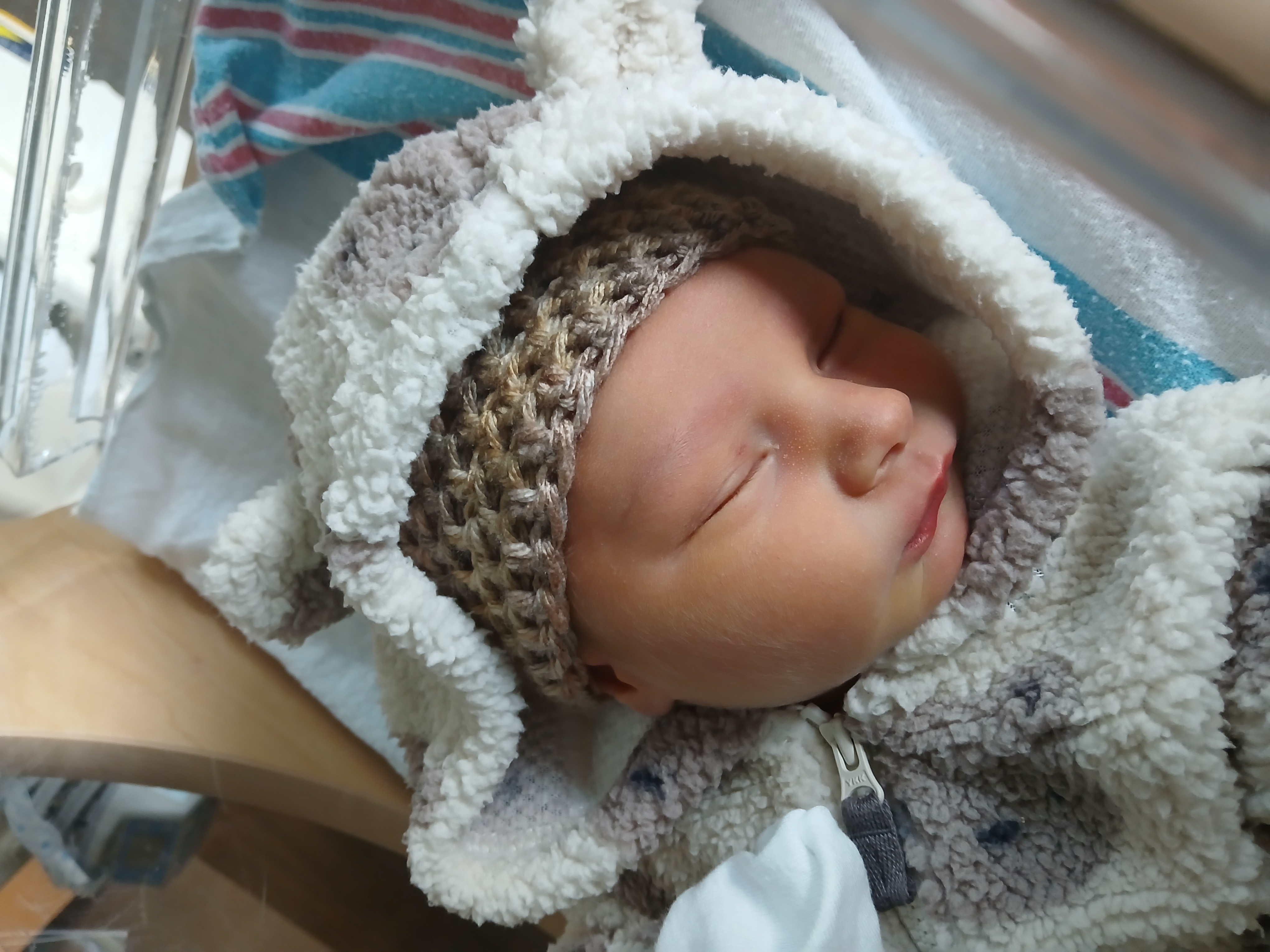 You're beautiful, baby boy.